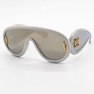 NEW LOEWE SUNGLASSES LW40108I 24C GRAY MASK UNISEX EYEWEAR LOEWE